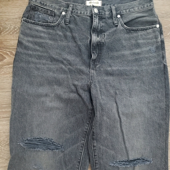 Madewell Baggy Straight Jeans - Picture 2 of 7